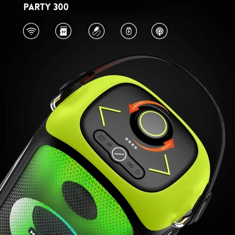 اسپیکر بلوتوثی قابل حمل هوپ استار مدل Party 300 - Image 5